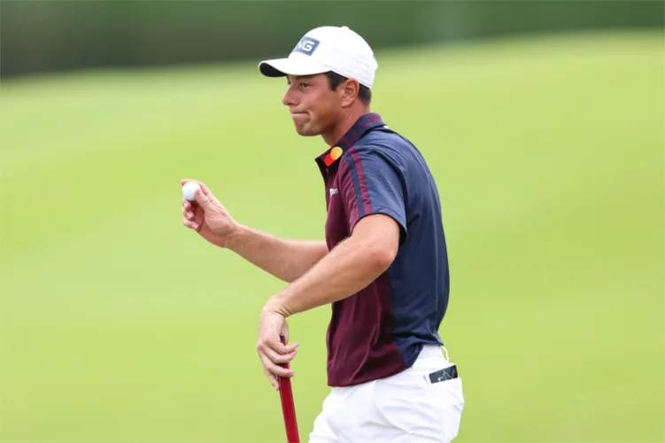 Gerard, Hovland share 36-hole lead at Tour Championship